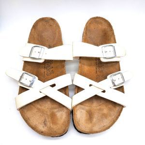 Birkenstock Birkis White Sandals‎